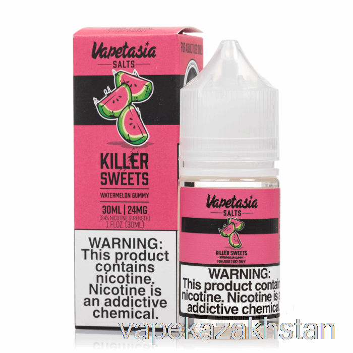 Vape Kazakhstan Watermelon Gummy - Vapetasia Salts - 30mL 24mg